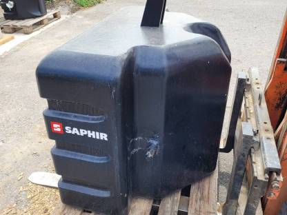 Bild 2:Frontgewicht 1.200 kg neu