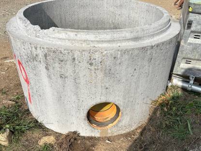 Bild 2:Schachtboden DN 1.000