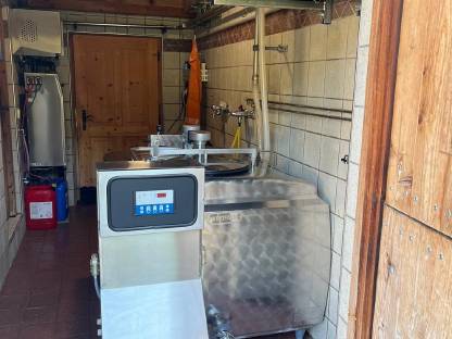 Milchtank 800 l mit Selbstreinigung