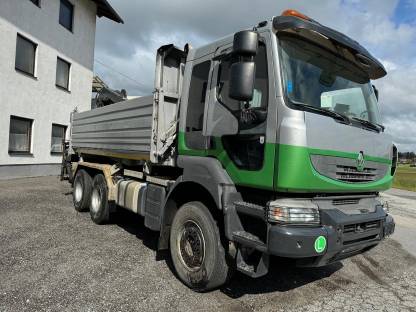 Bild 2:Renault Kerax 450.26 6x4 mit Kran Hiab 166 XS-5 HIDUO