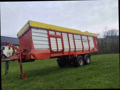 Bild 4:Silierwagen, Kratzbodenwagen Pöttinger