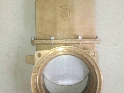 Gülleschieber Plattenschieber 6"