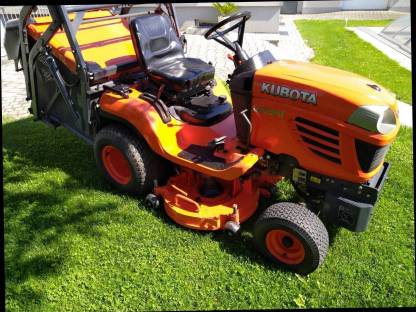 Bild 3:Kubota G23II Diesel Profimäher Mulcher Rasentraktor