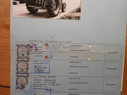 Bild 7:Hürlimann D90 Traktor