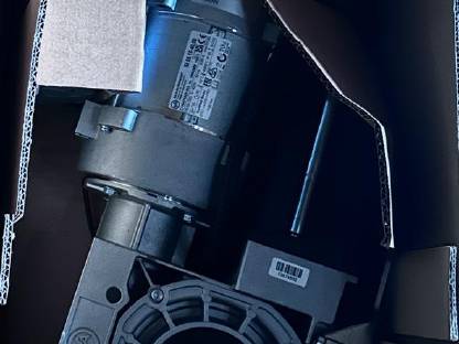 Bild 4:GFA Aufsteckmotor mit Steuerung