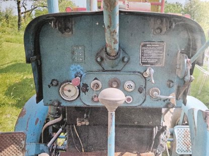 Bild 4:Hanomag A 217, Originalzustand, Originalpapiere