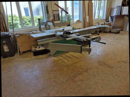 Bild 2:Altendorf F45 Formatkreissäge Schreinerei Tischlerei
