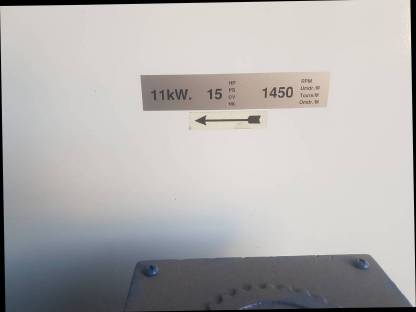 Bild 2:Kongskilde HVL 150 Gebläse