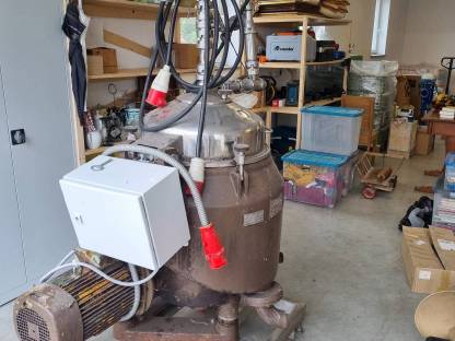 Separator für die Saft-Herstellung