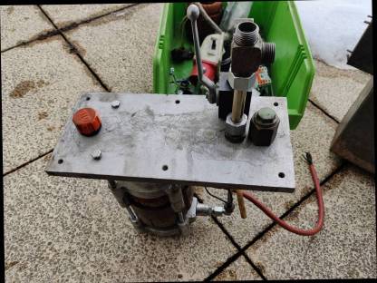 Bild 6:Hydraulikaggregat Mostpresse Obstpresse