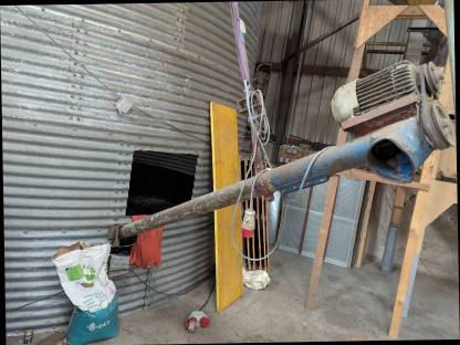 Wellblech Silo