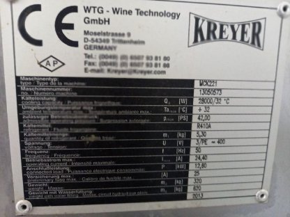 Bild 3:Verkaufe Kühlaggregat Kreyer MCK221