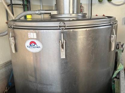 Milchtank, Kühlung Etscheid