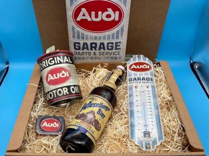 Geschenkbox Audi Garage Large