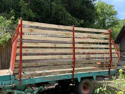 Bild 6:Heuwagen Ladewagen Steyr Junior