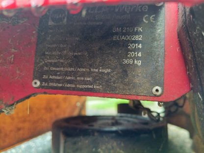Bild 4:Fella SM 210 FK Mähwerk