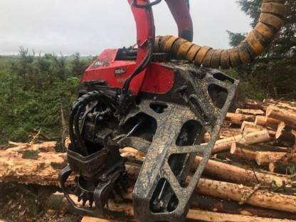 Bild 7:KOMATSU 931XC 8x8 Harvester