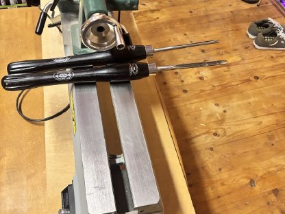 Bild 8:Drechselbank RECORD POWER DML320 inkl. Zubehör