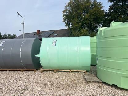 Bild 4:Gülletank, Flüssigdüngertankanlage 15.000 l