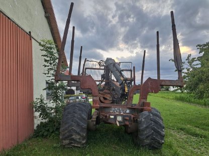Bild 4:Starkholzrückewagen