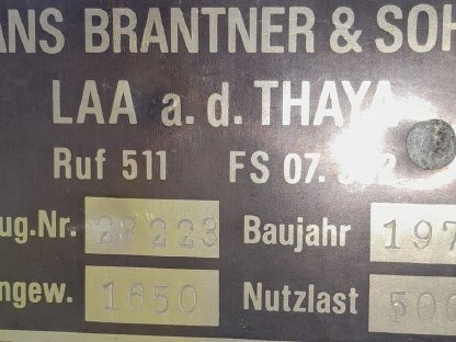 Bild 6:Brantner Kipper, 5 t Nutzlast, Bj. 1975