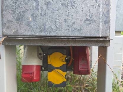 Bild 2:Baustromverteiler