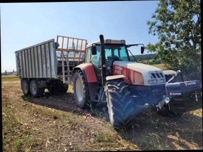 Transportarbeiten mit Abschiebewagen