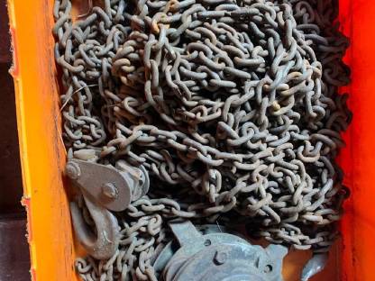 Bild 6:Epple Silofräsen Stirnrad-Kettenzug 500 kg