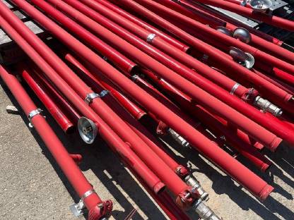 Bild 2:Feuerlöscheinrichtung Sprinkleranlage Metallrohr Eisenrohr