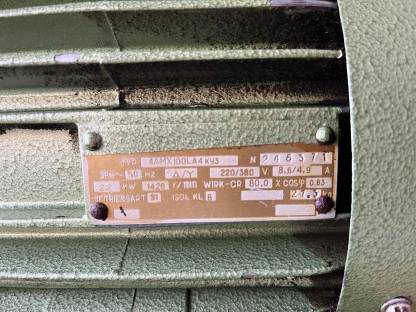 Bild 2:Vakuumpumpe Westfalia RPS 800