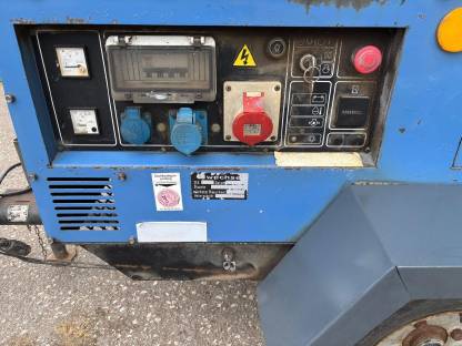 Bild 3:Stromaggregat, Stromerzeuger SDMO