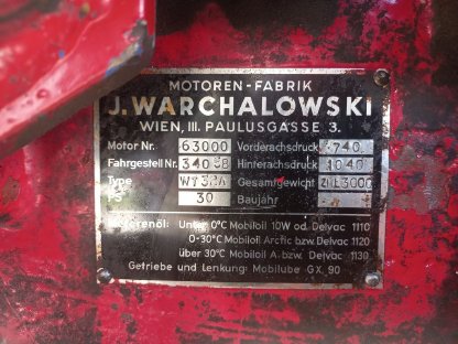 Bild 7:Traktor Warchalowski WT32A