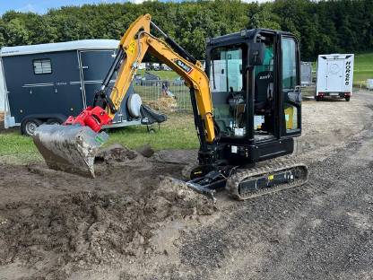 Bild 2:Bagger mieten, Minibagger Sany SY18C