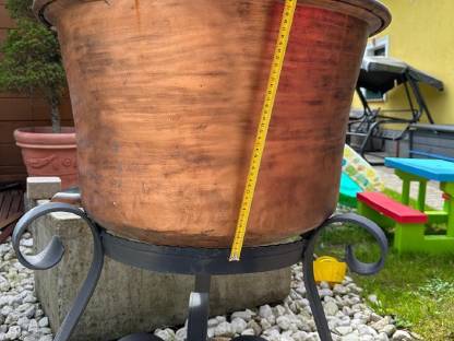 Bild 6:Echter Kupferkessel - Antik & Selten