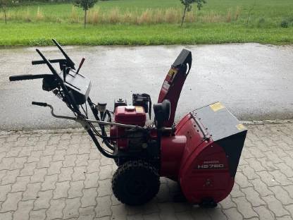 Verkaufe eine Schneefräse Honda HS760