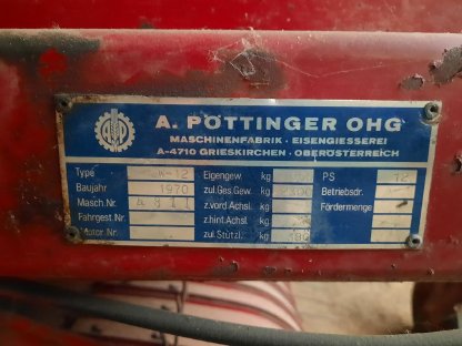 Bild 3:Pöttinger Ladewagen LW-12