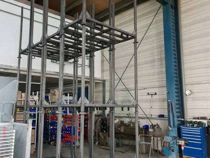 Bild 4:Stapelgestell für Meterscheitholz