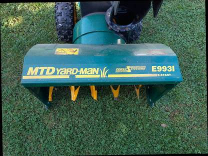 Bild 7:Schneefräse MTD Yard Man 13 PS