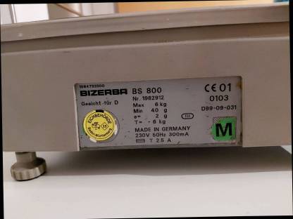 Bild 3:Bizerba BS 800 Waage Ladenwaage