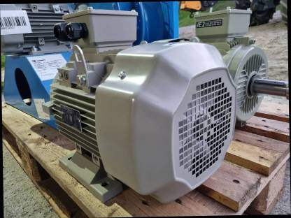 Bild 2:5,5 kW el. Motor