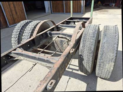 Bild 4:Holzwagen, Ballenwagen