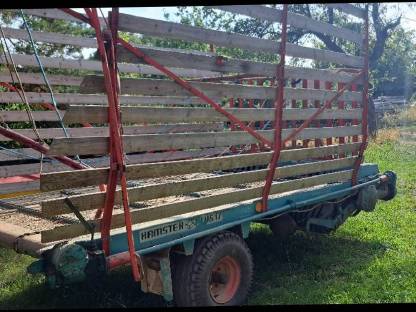 Bild 4:Steyr Hamster 17 Ladewagen