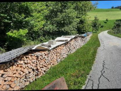 Bild 3:Brennholz Buche