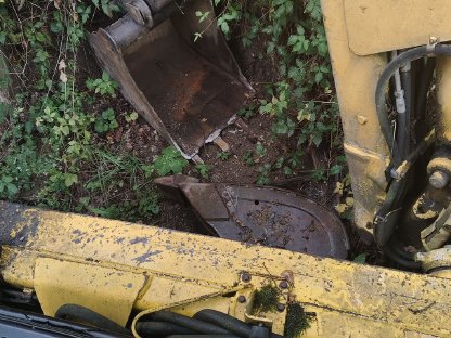 Bild 6:Bagger Lader MF 50 HX