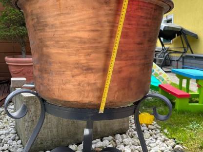 Bild 7:Echter Kupferkessel - Antik & Selten