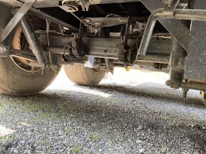 Bild 5:Anhänger, 18 t Tandem, 31 m³, Hackschnitzel, Riedler, Kipper