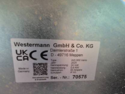 Bild 3:Mistschieber, Spaltenschieber Westermann WS 800 Vario