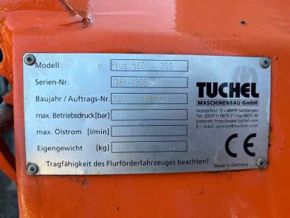 Bild 2:Tuchel Plus 560 200 Kehrmaschine