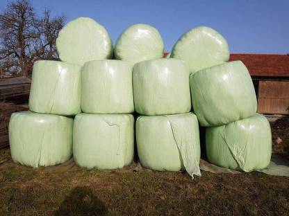 Gras-Silage Siloballen
