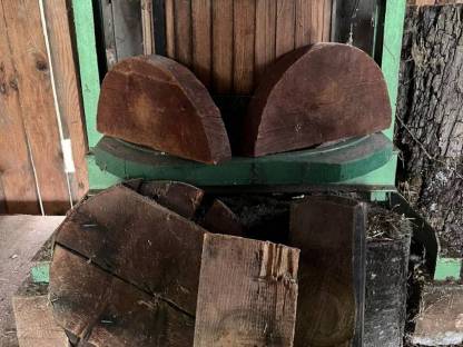 Bild 3:Alte Mostpresse